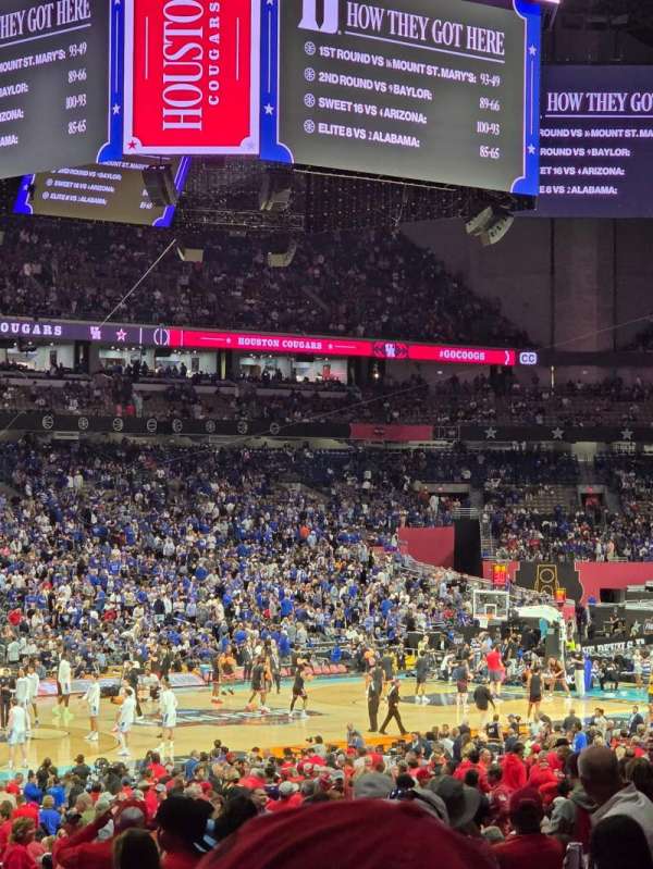 Alamodome, section: 116, row: 25, seat: 12