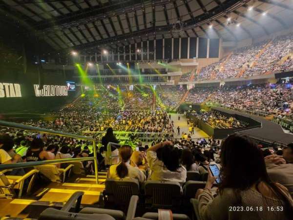 Taipei Arena, section: Purple 2E, row: 10, seat: 26