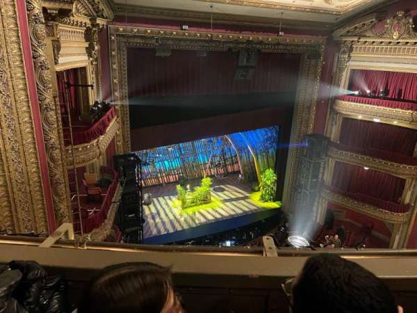 CIBC Theatre, section: Balcony L, row: B, seat: 7