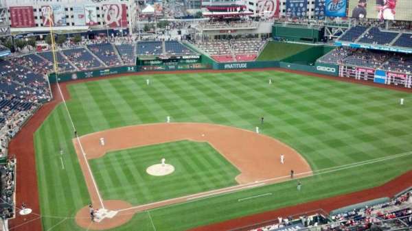 Nationals Park, section: 416, row: M, seat: 8