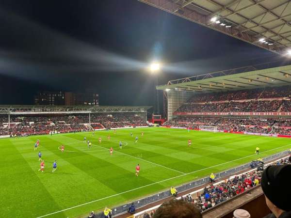 City Ground, section: M, row: 02