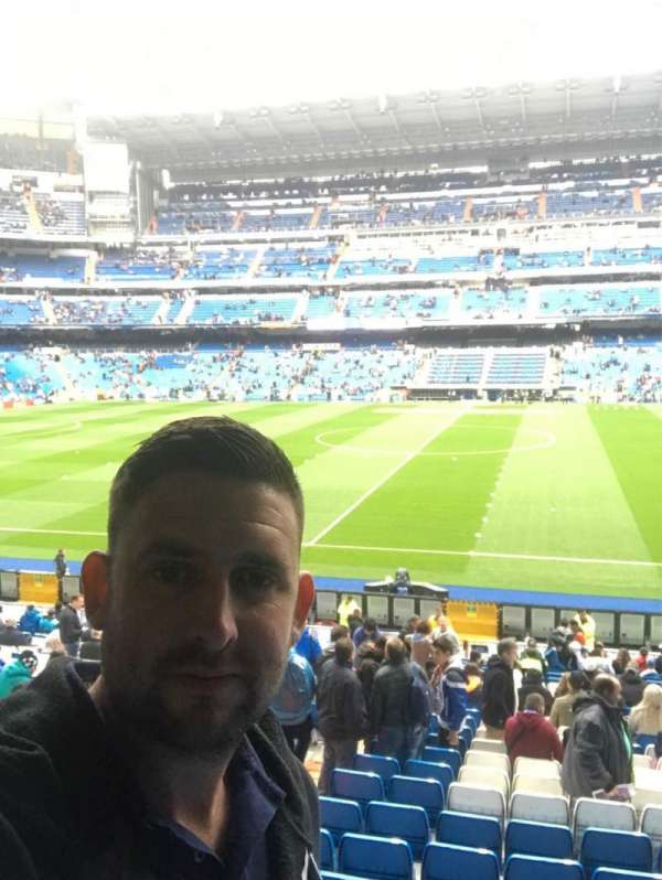 Santiago Bernabéu Stadium, section: 200, row: 3, seat: 36