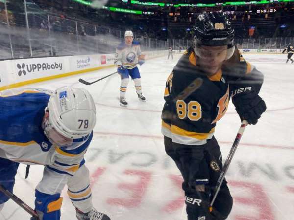 TD Garden, section: 7, row: 1, seat: 11