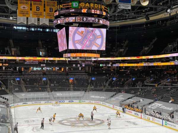 TD Garden, section: 7, row: 26, seat: 31