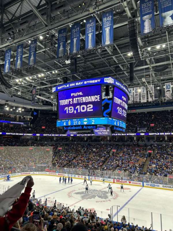 Scotiabank Arena, section: 118, row: 26, seat: 3