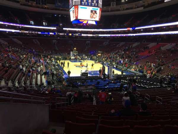 Xfinity Mobile Arena, section: 106, row: 23, seat: 1