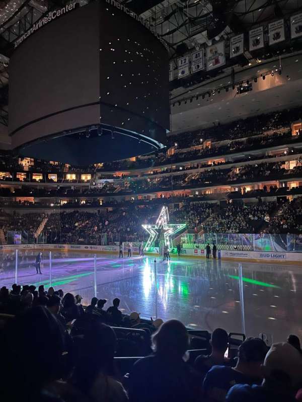 American Airlines Center, section: 104, row: J, seat: 10