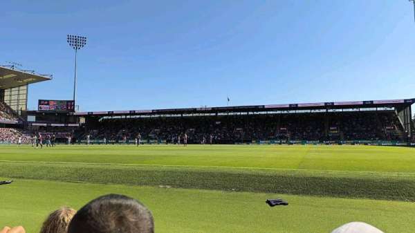 Turf Moor, section: James Hargreaves Lower 3, row: C, seat: 53