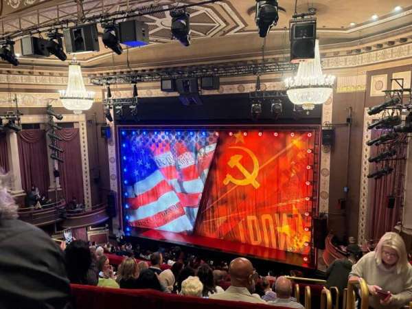 Imperial Theatre, section: Rear Mezzanine RC, row: A, seat: 407