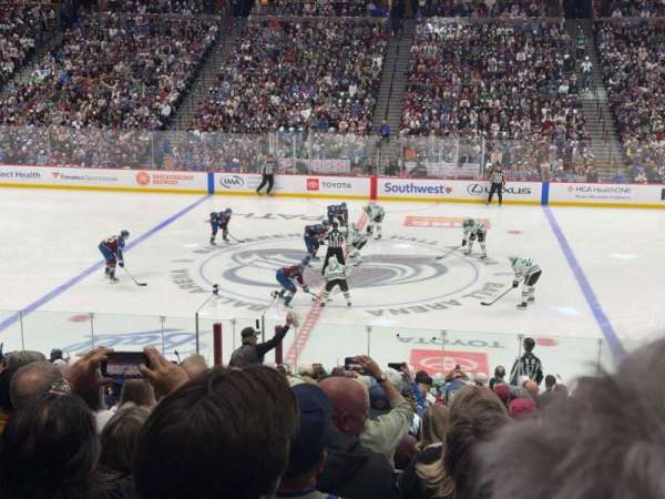 Ball Arena, section: 148, row: 20, seat: 13
