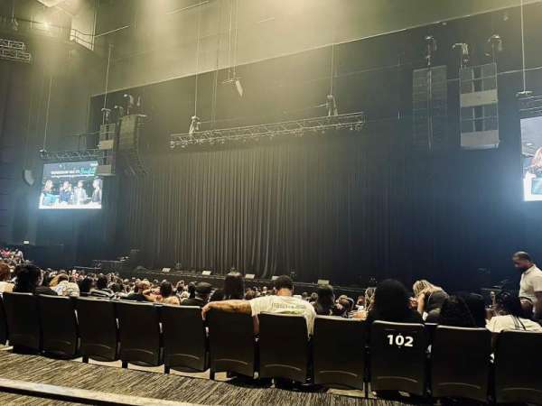 Texas Trust CU Theatre, section: 203, row: AA, seat: 12