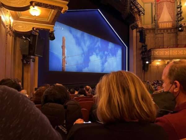 Booth Theatre, section: Orchestra L, row: H, seat: 15