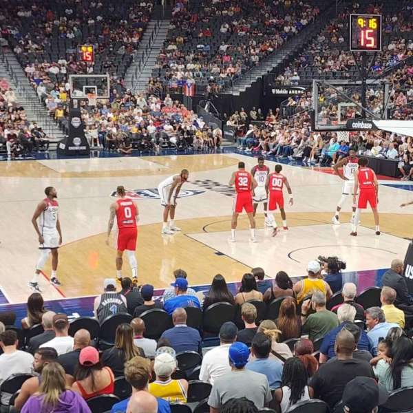 T-Mobile Arena, section: 19, row: c, seat: 8