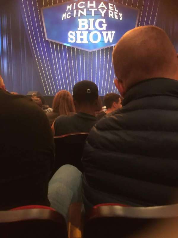 Theatre Royal Drury Lane, section: Stalls, row: J, seat: 26