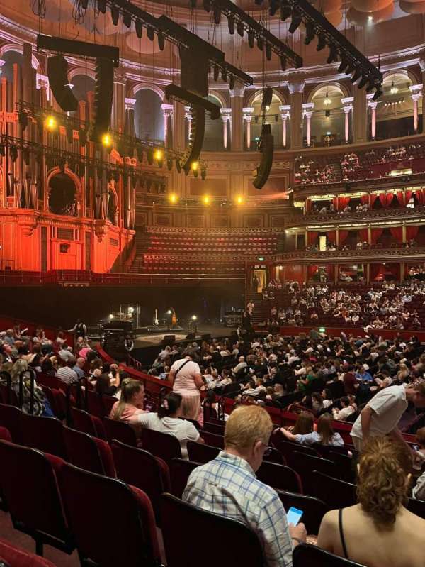 Royal Albert Hall, section: Stalls H, row: 10, seat: 38