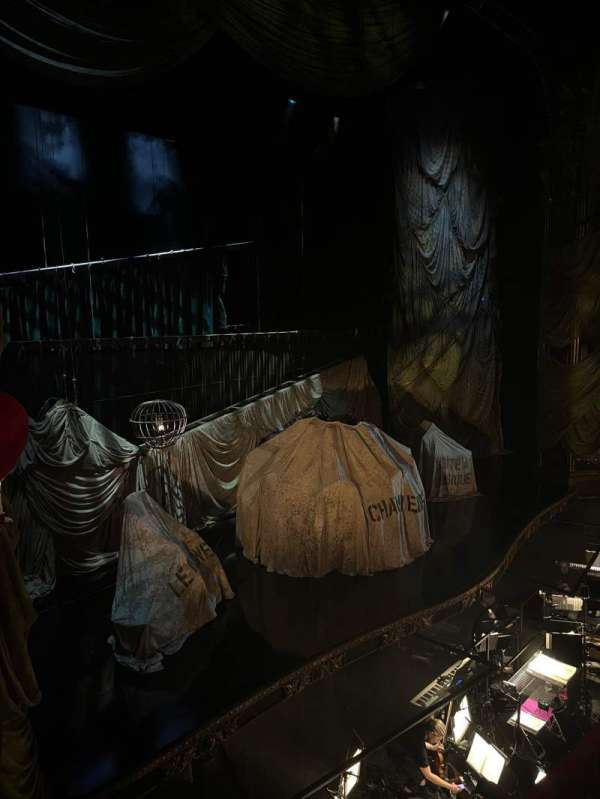 His Majesty's Theatre, London, section: Royal Circle, row: A, seat: 38