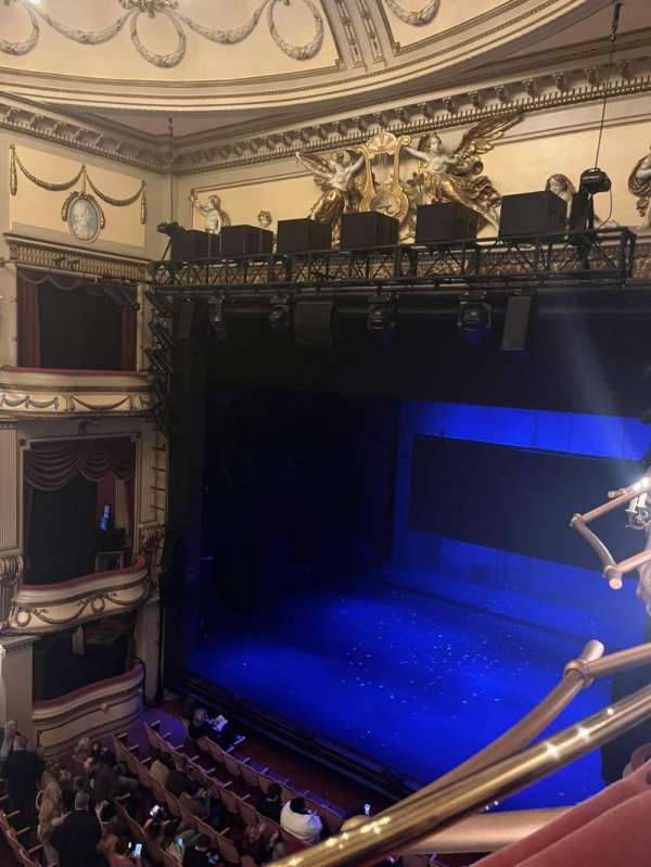 Noël Coward Theatre, section: Grand Circle, row: AA, seat: 12
