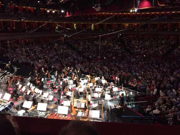 Royal Albert Hall, section: East Choir, row: 5, seat: 12