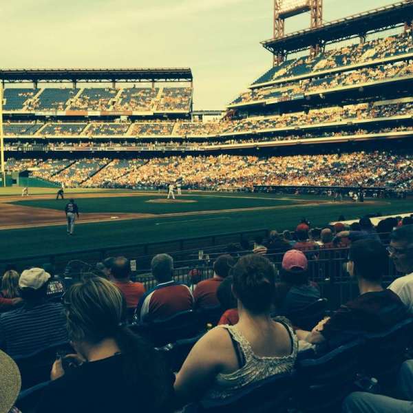 Citizens Bank Park, section: 133, row: 13, seat: 7