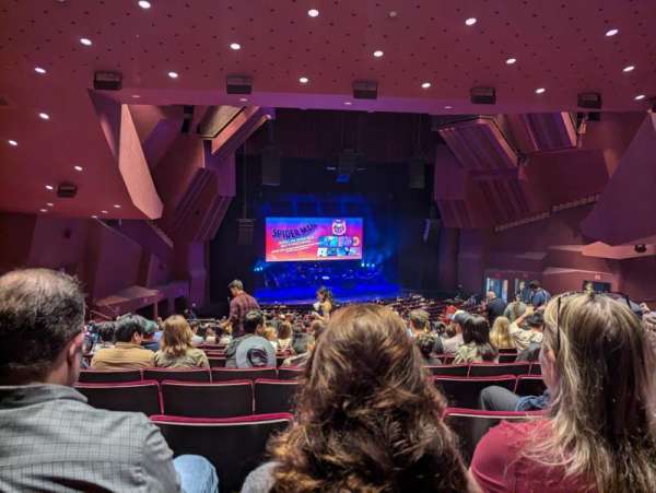 Segerstrom Hall, section: Orchestra Terrace, row: V, seat: 124
