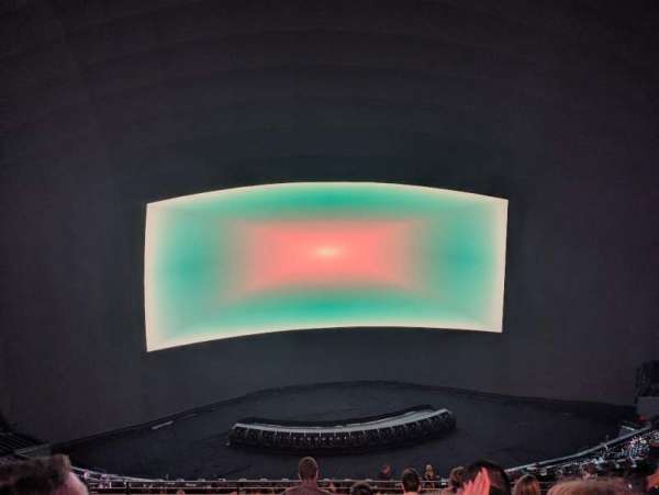 The Sphere, Vegas, section: 405, row: 6, seat: 20