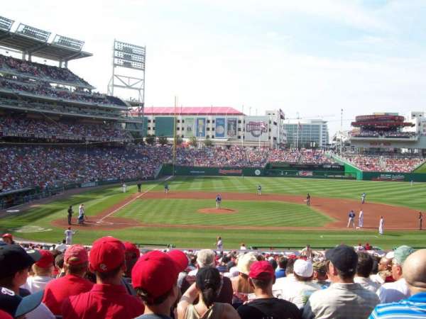 Nationals Park, section: 128, row: PP, seat: 10
