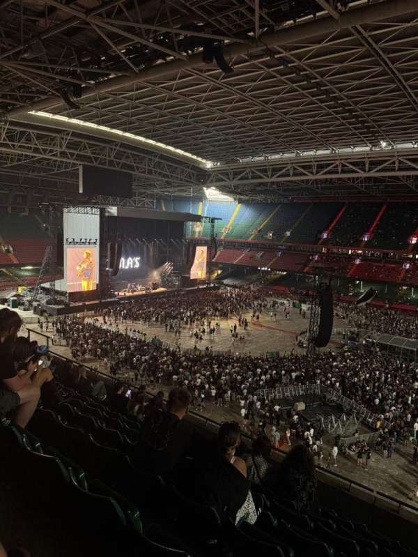 Principality Stadium, section: U28, row: 9, seat: 21