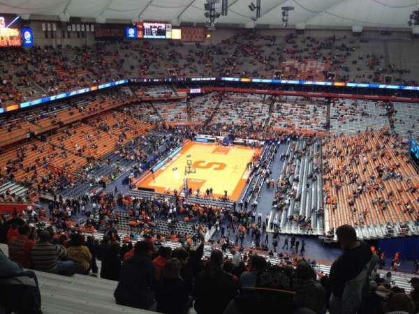 JMA Wireless Dome, section: 301, row: ZZ, seat: 10