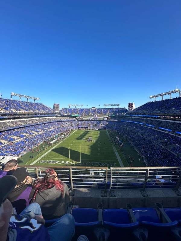 M&T Bank Stadium, section: 539, row: 6, seat: 10