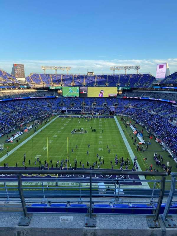 M&T Bank Stadium, section: 539, row: 6, seat: 9