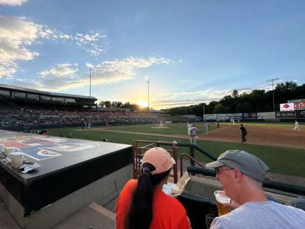 Prince George's Stadium, section: 117, row: C, seat: 2