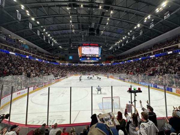 Giant Center, section: 126, row: F, seat: 5