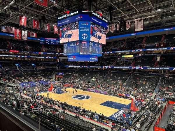 Capital One Arena, section: 218, row: B, seat: 6