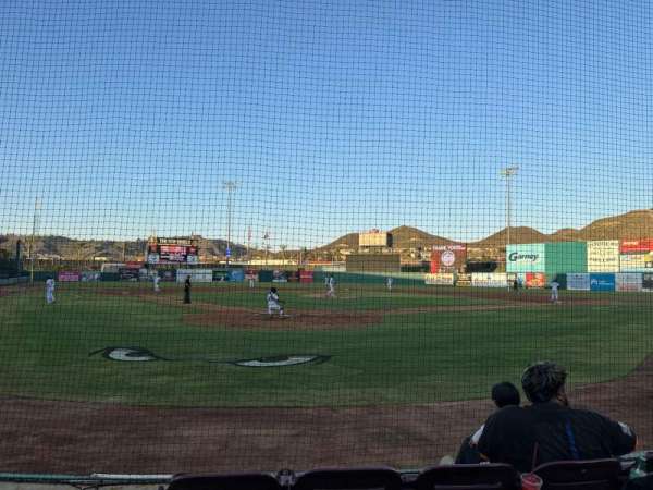Lake Elsinore Diamond, section: 102, row: D, seat: 2