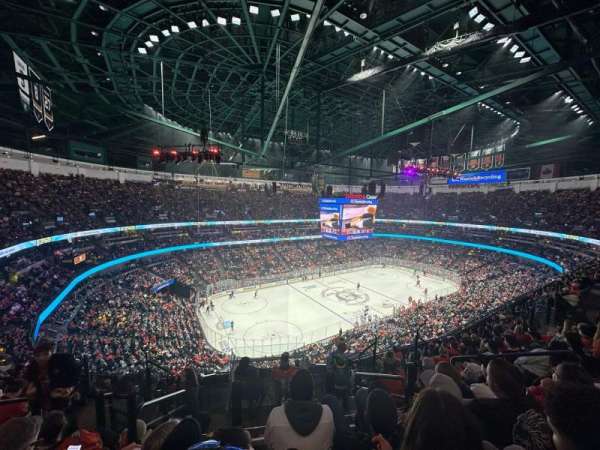 Honda Center, section: 416, row: K, seat: 7