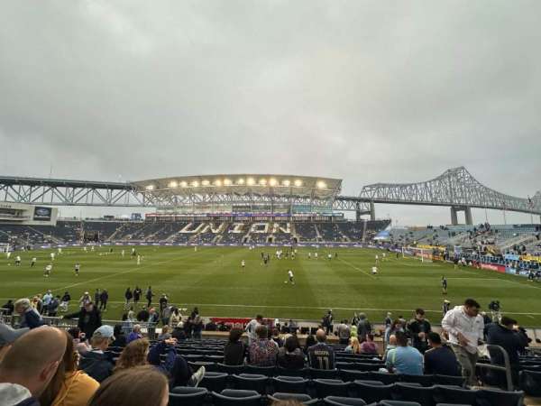Subaru Park, section: 105, row: P, seat: 6