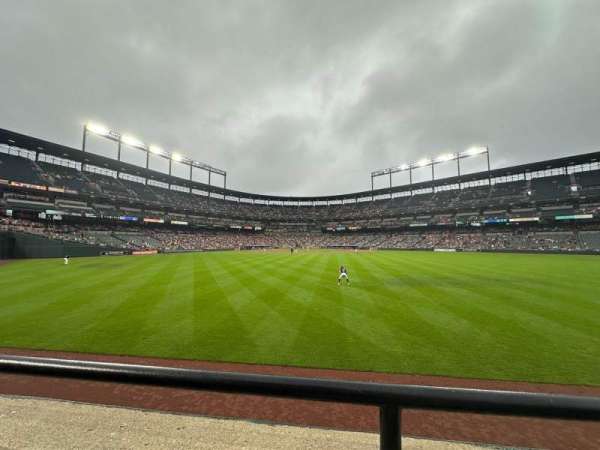 Oriole Park at Camden Yards, section: 92, row: 1, seat: 4