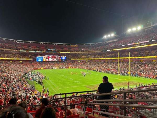 Northwest Stadium, section: 214, row: 5, seat: 5