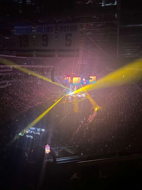 UBS Arena, section: 312, row: 3, seat: 3