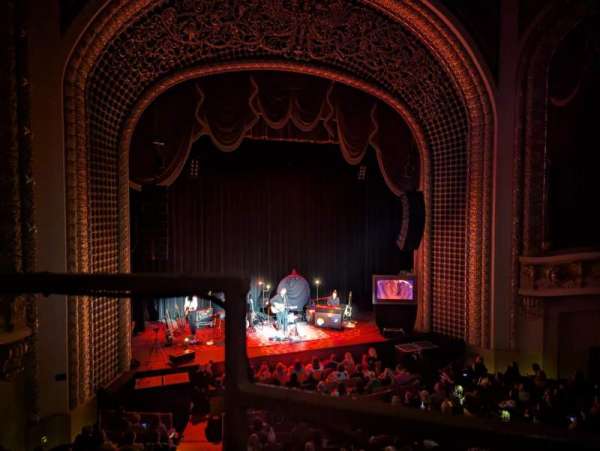 Pabst Theater, section: Balcony, row: A, seat: 1