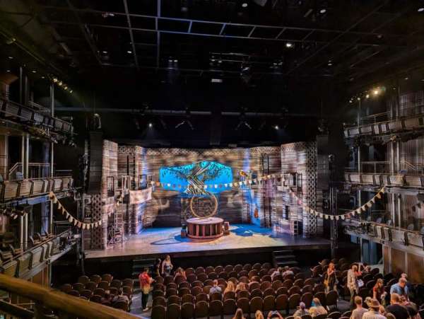 The Yard at Chicago Shakespeare, section: Dress circle, row: A, seat: 29