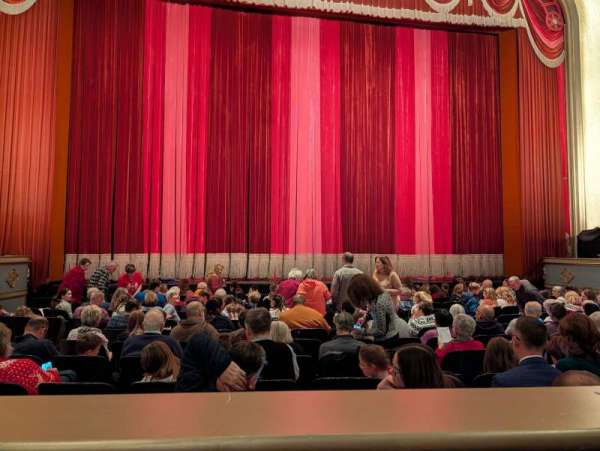 Capitol Theater, Madison, section: Orchestra C, row: F, seat: 115