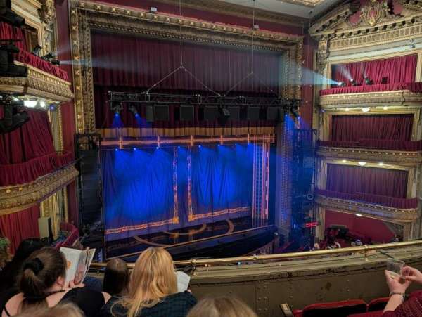 CIBC Theatre, section: Mezzanine L, row: D, seat: 3