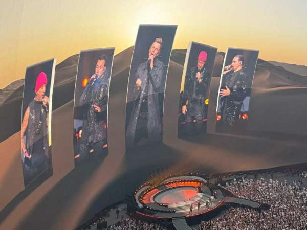 The Sphere, Vegas, section: 302, row: 15, seat: 3