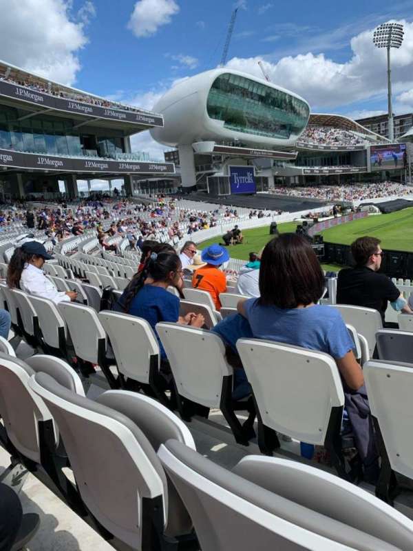 Lord's Cricket Ground, section: Compton Stand Lower 1, row: 13, seat: 13
