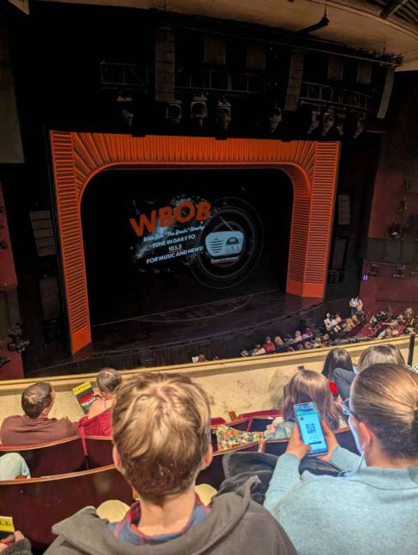 Marquis Theatre, section: Mezzanine L, row: d, seat: 13