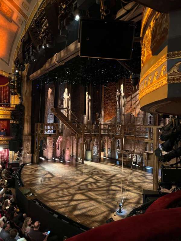 Richard Rodgers Theatre, section: Box D, row: 1, seat: 2