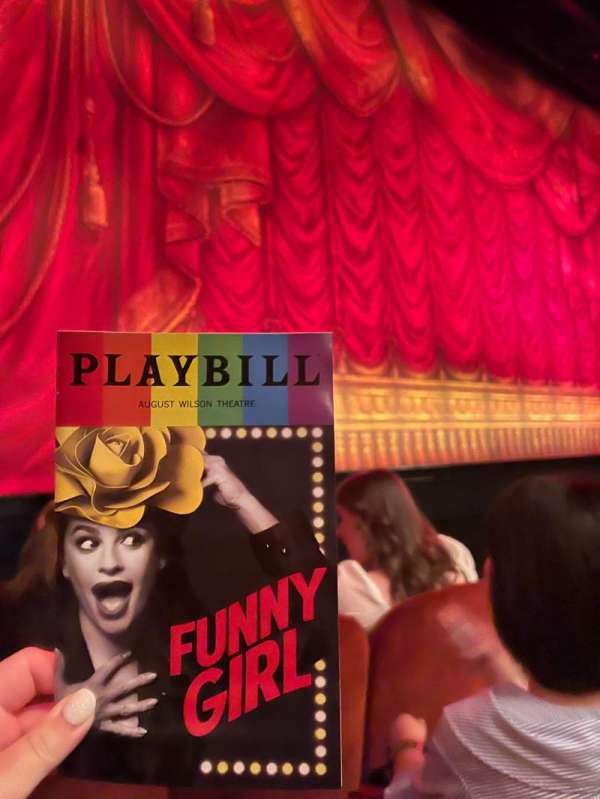 August Wilson Theatre, section: Orchestra L, row: C, seat: 5