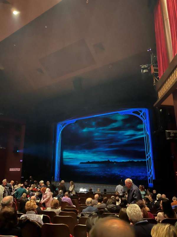 Paper Mill Playhouse, section: Orchestra R, row: Q, seat: 20