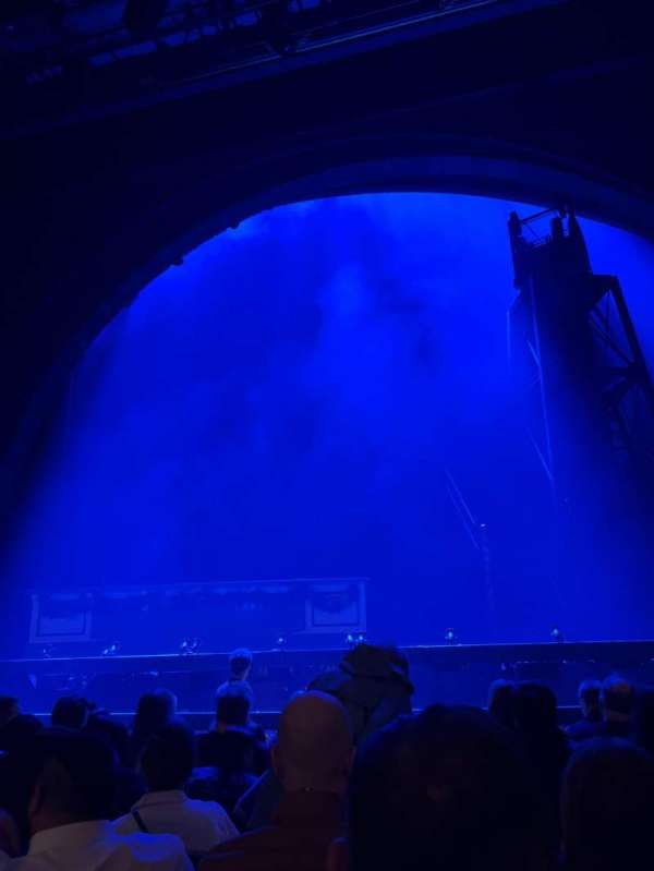 lunt-fontanne theatre, section: Orchestra C, row: G, seat: 112